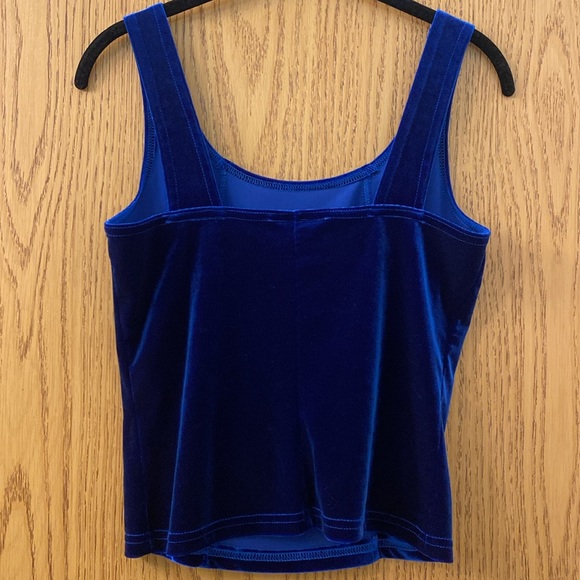 Velvet corset top - Picture 2 of 5